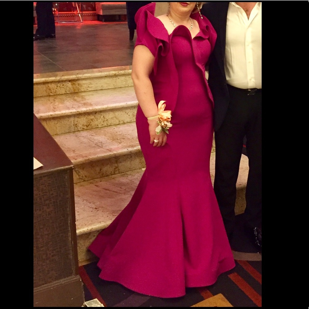 Fouad Sarkis Couture Mermaid Gown